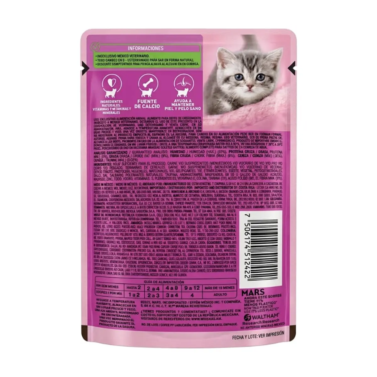 Alimento para gatitos de 2 a 12 meses soufflé de salmón Whiskas (85 g / 2.99 oz) - Miniatura 4
