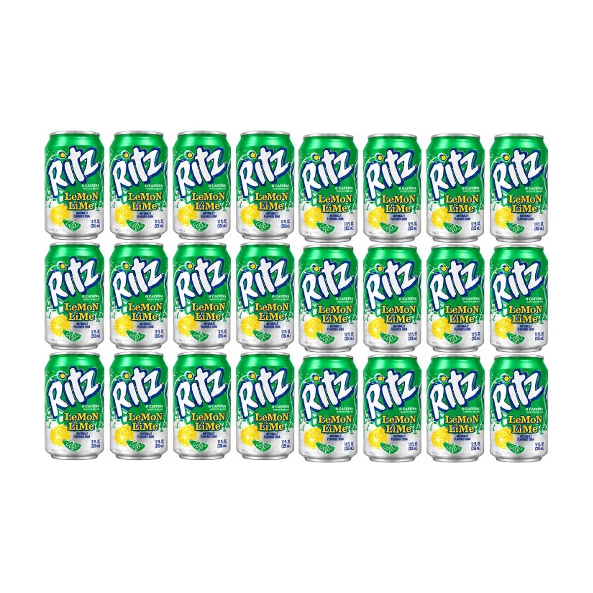 Refresco gaseado lima-limón Ritz (24 x 355 ml)