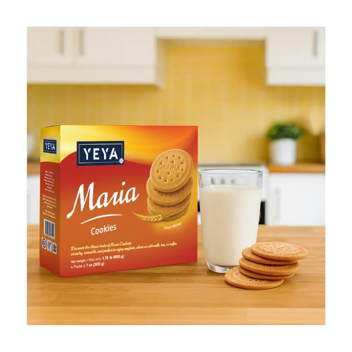 Galletas María YEYA (8 x 800 g / 1.76 lb) - Thumbnail 2