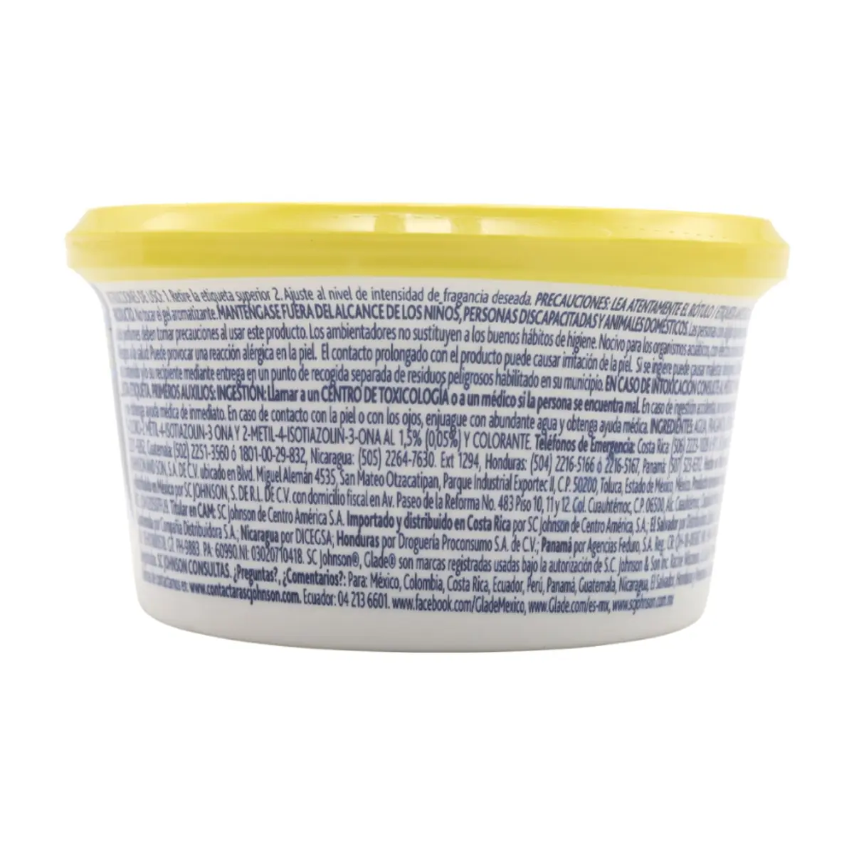 Aromatizante de ambiente mini gel con fragancia limón Glade (70 g / 2.46 oz) - Thumbnail 4