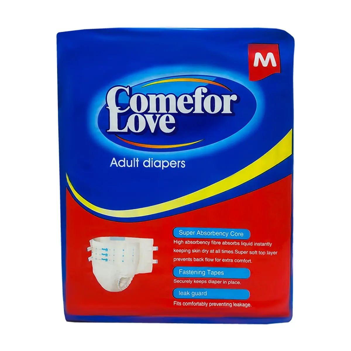 Pañales para adultos talla M Comefor Love (10 U) - Thumbnail 2
