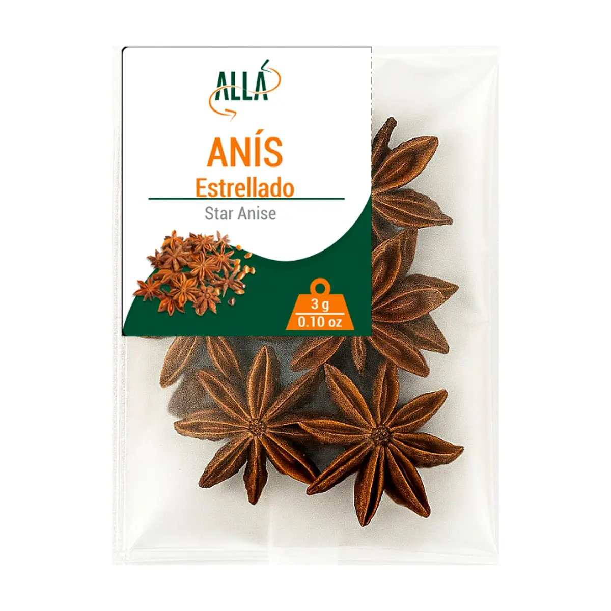Anís estrellado ALLÁ (3 g)