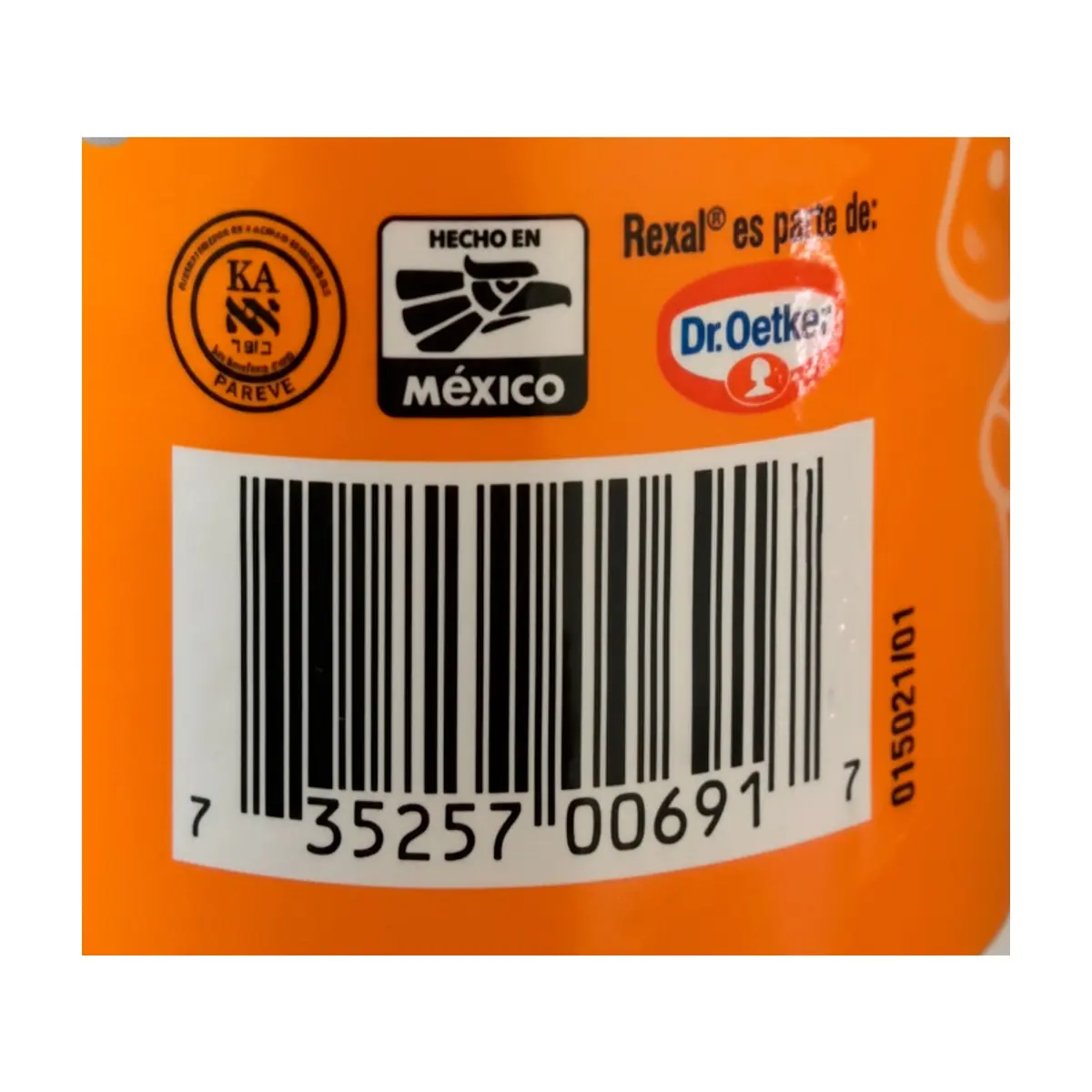 Bicarbonato de sodio puro Rexal (220 g / 7.76 oz) - Thumbnail 2