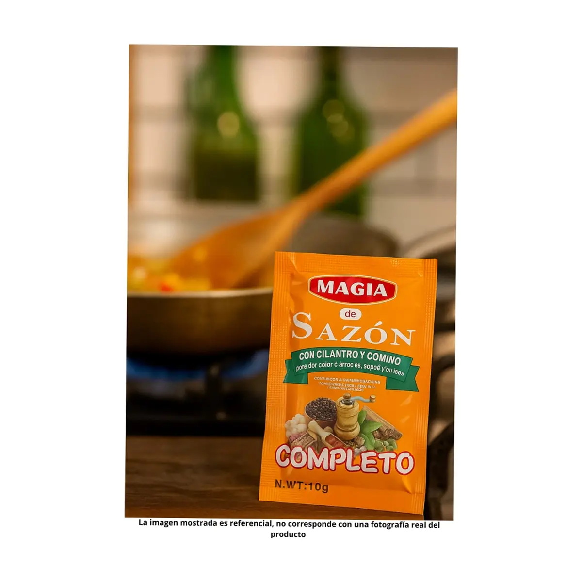 Sazón completo con cilantro y comino Magia (10 g) - Thumbnail 4