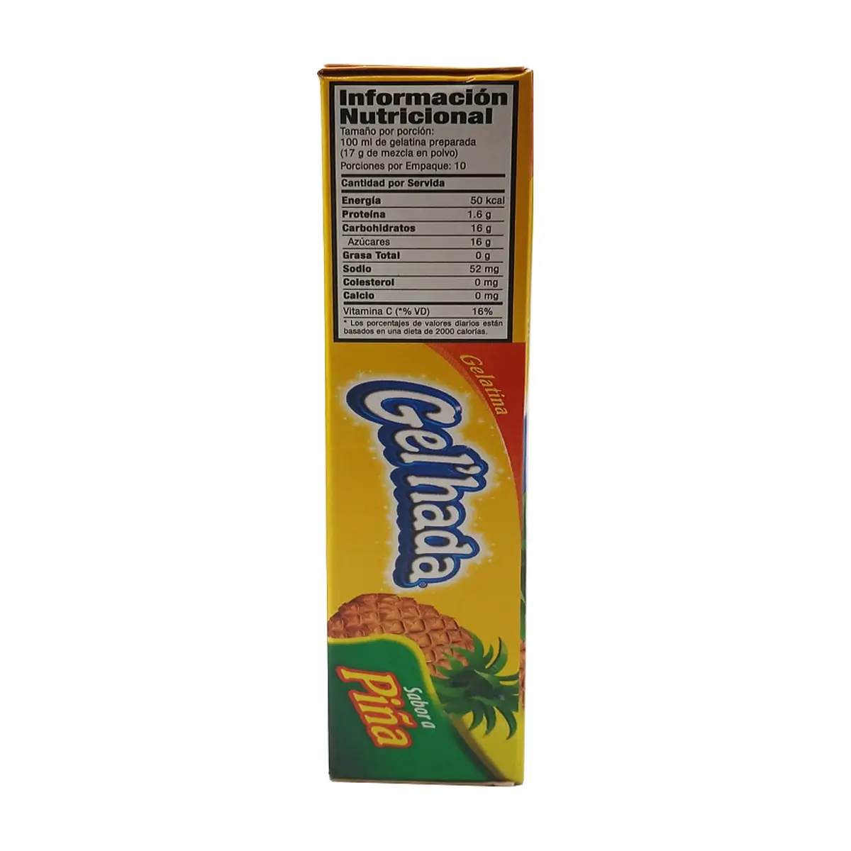 Gelatina sabor piña Gel´hada (170 g / 6 oz) - Thumbnail 3