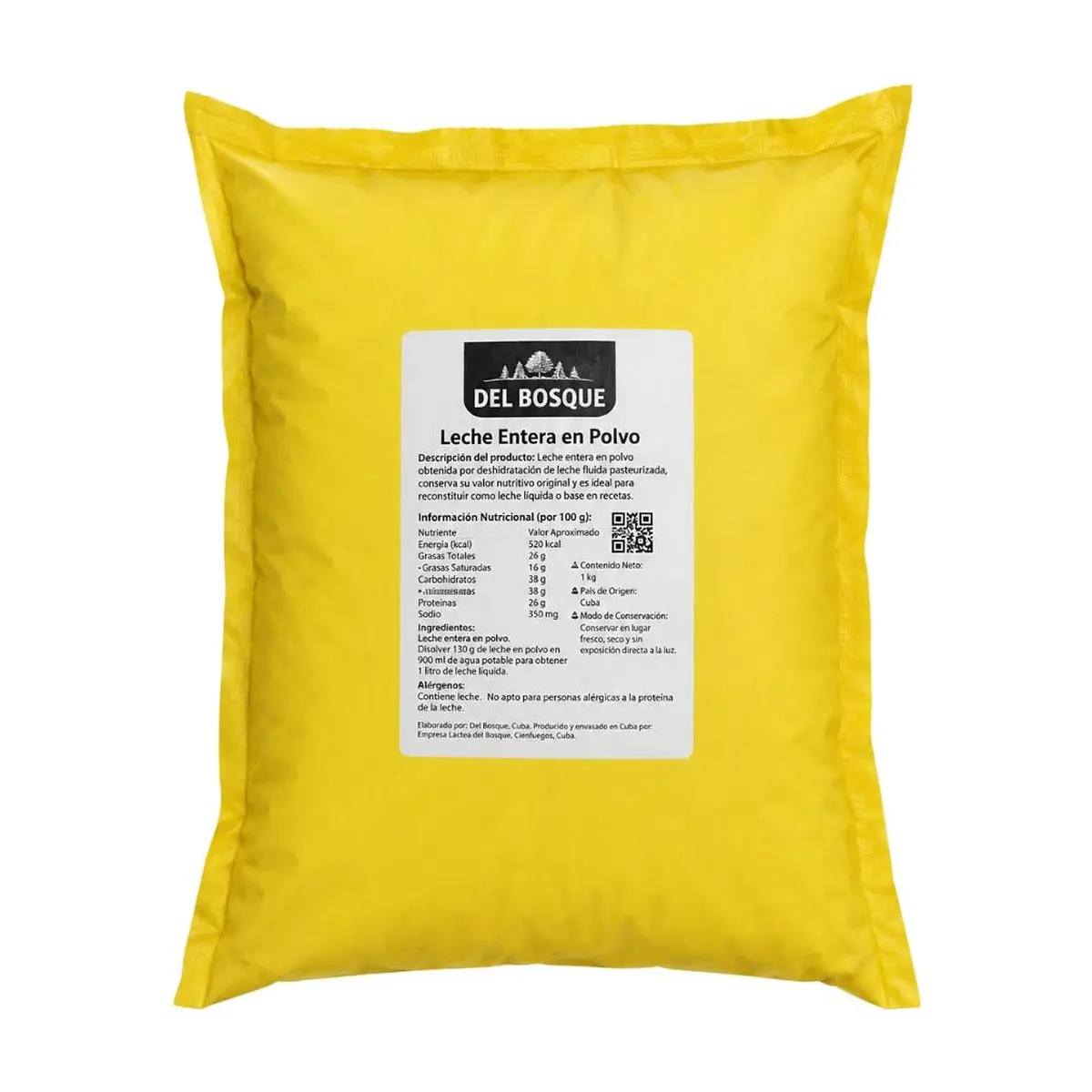 Leche en polvo entera Del Bosque (2 kg / 4.4 lb) - Thumbnail 3