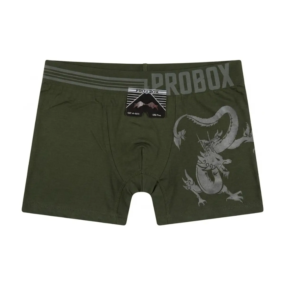 Calzoncillo verde para hombre Probox (Talla única)