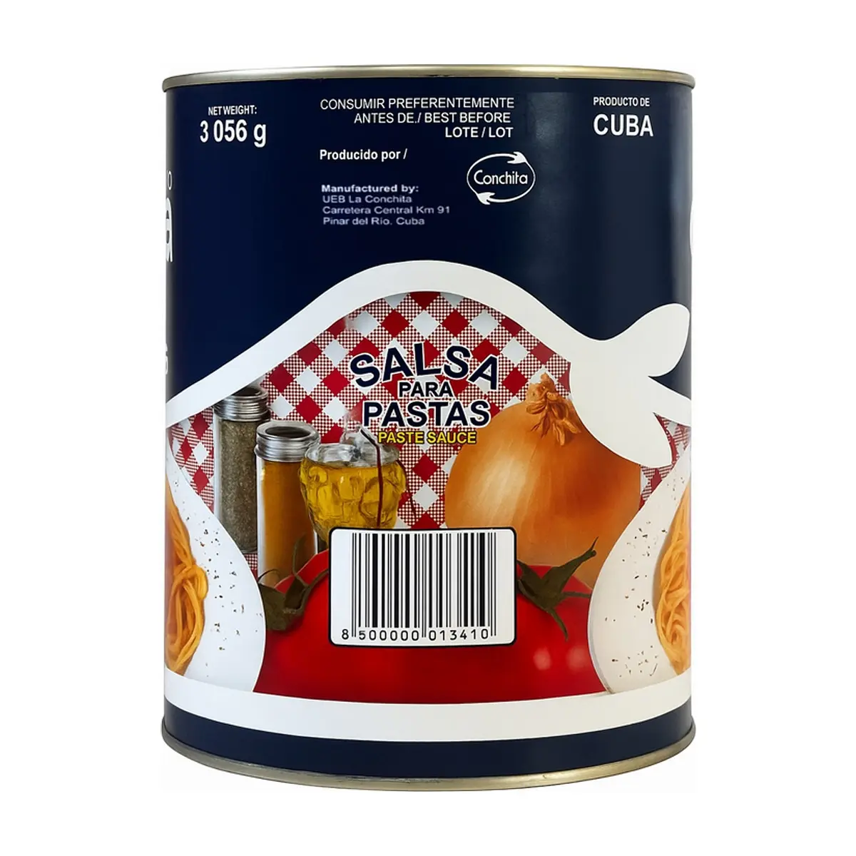 Salsa para pastas Conchita (3.05 kg / 6.72 lb) - Miniatura 3