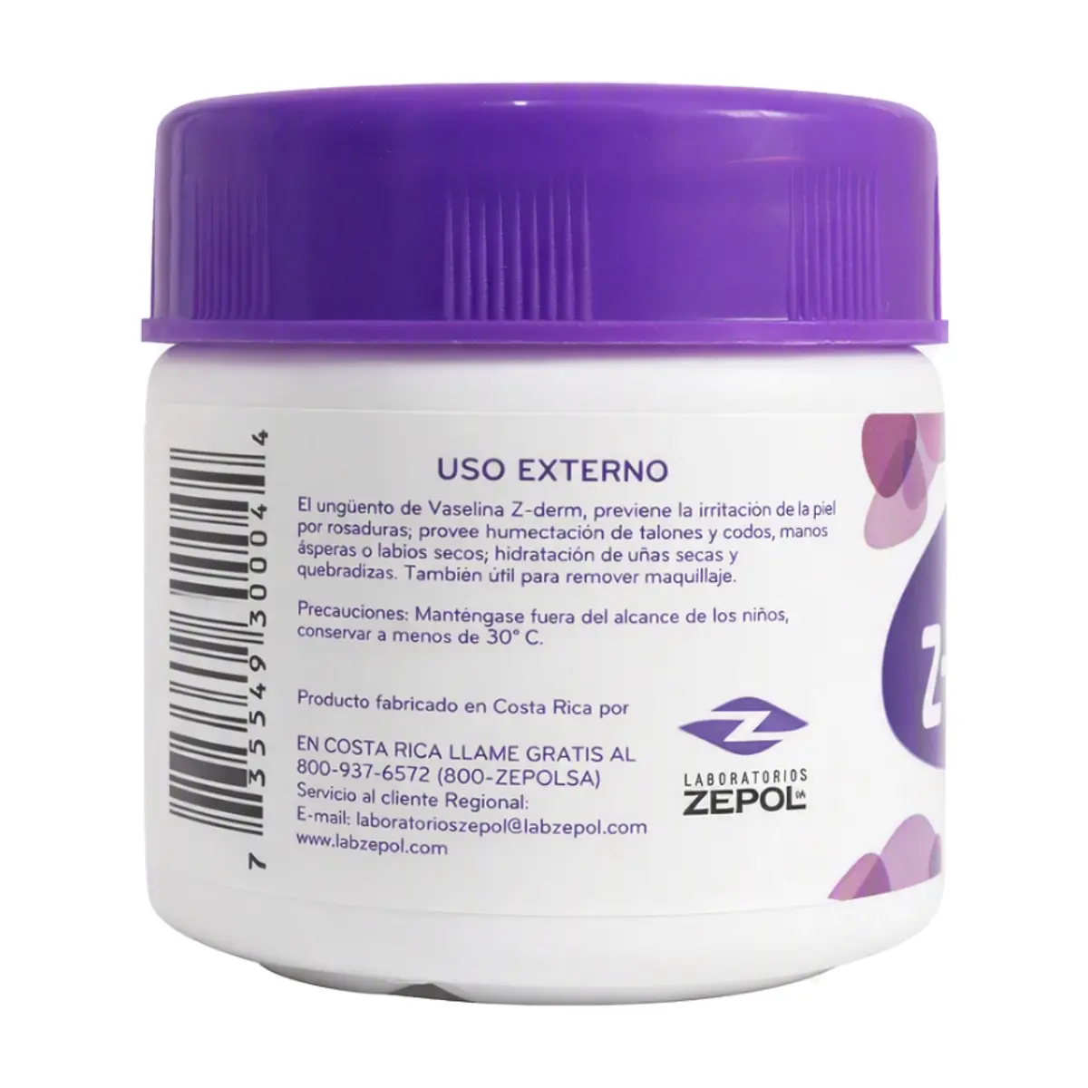 Vaselina Z-derm (100 g / 3.53 oz) - Thumbnail 2