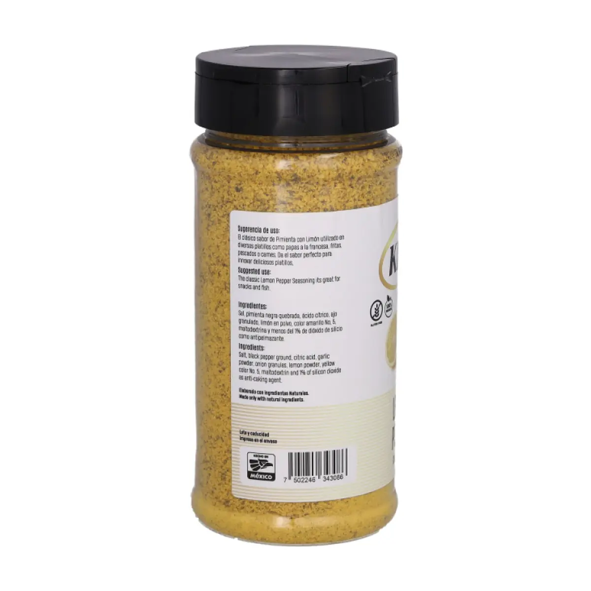 Sazón sabor limón con pimienta KDM Gold (390 g / 13.76 oz) - Thumbnail 3