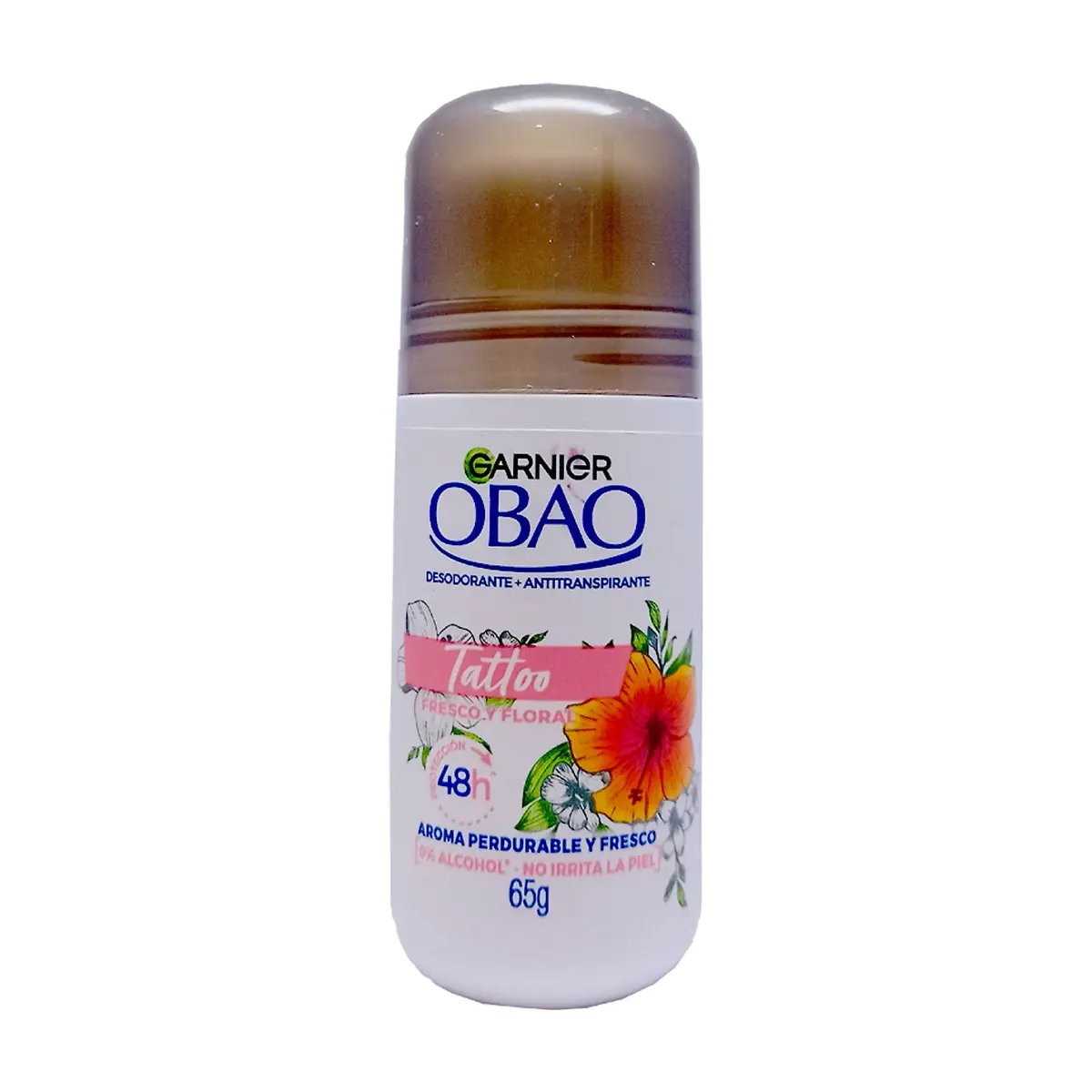Desodorante antitranspirante Tattoo fresco y floral Obao Garnier (65 g / 2.29 oz) - Thumbnail 6