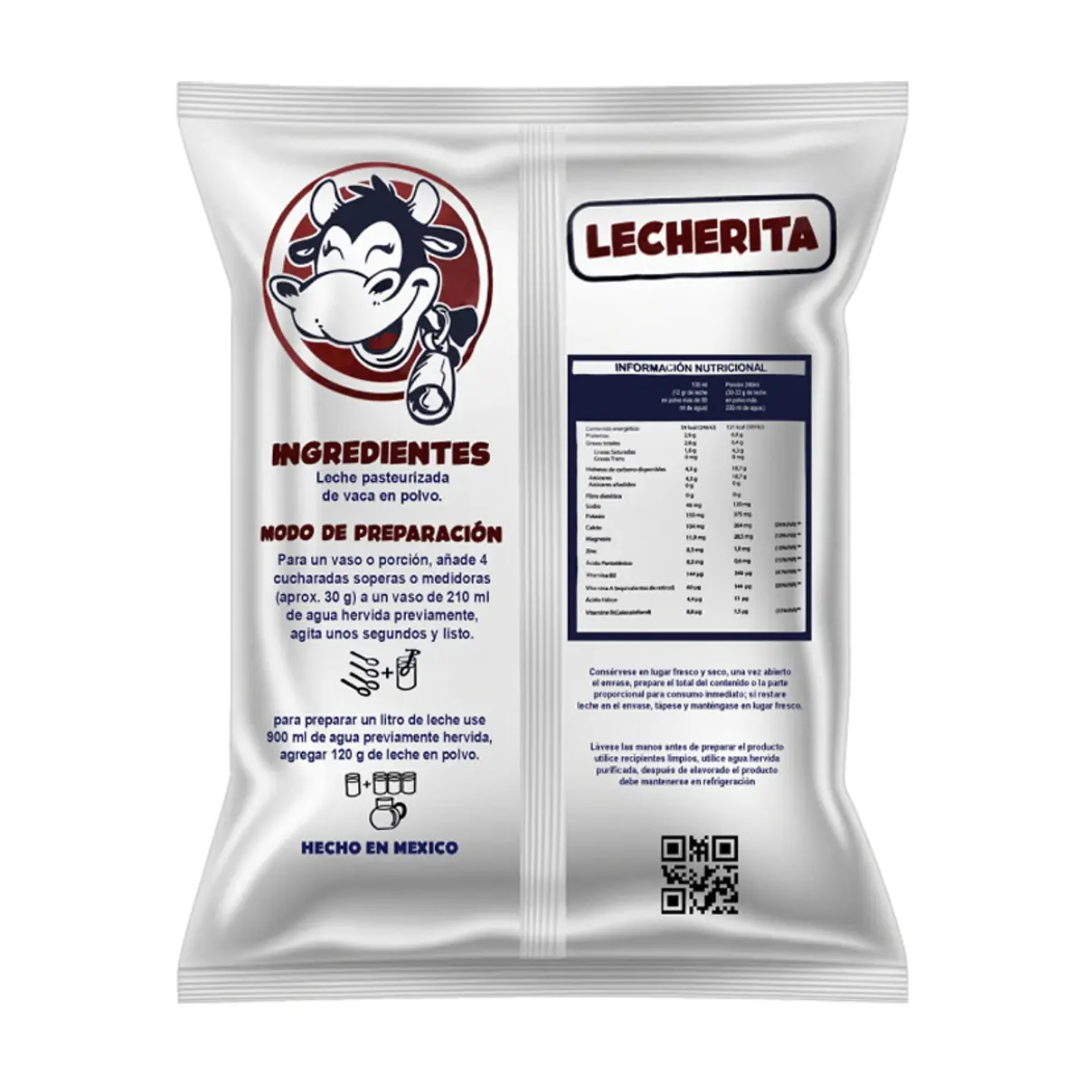 Leche en polvo Lecherita (4 x 1 kg / 2.2 lb) - Thumbnail 4
