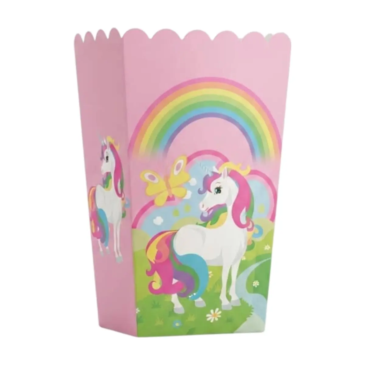 Envase para palomitas con diseño de unicornio Gutza (6 U) - Miniatura 1
