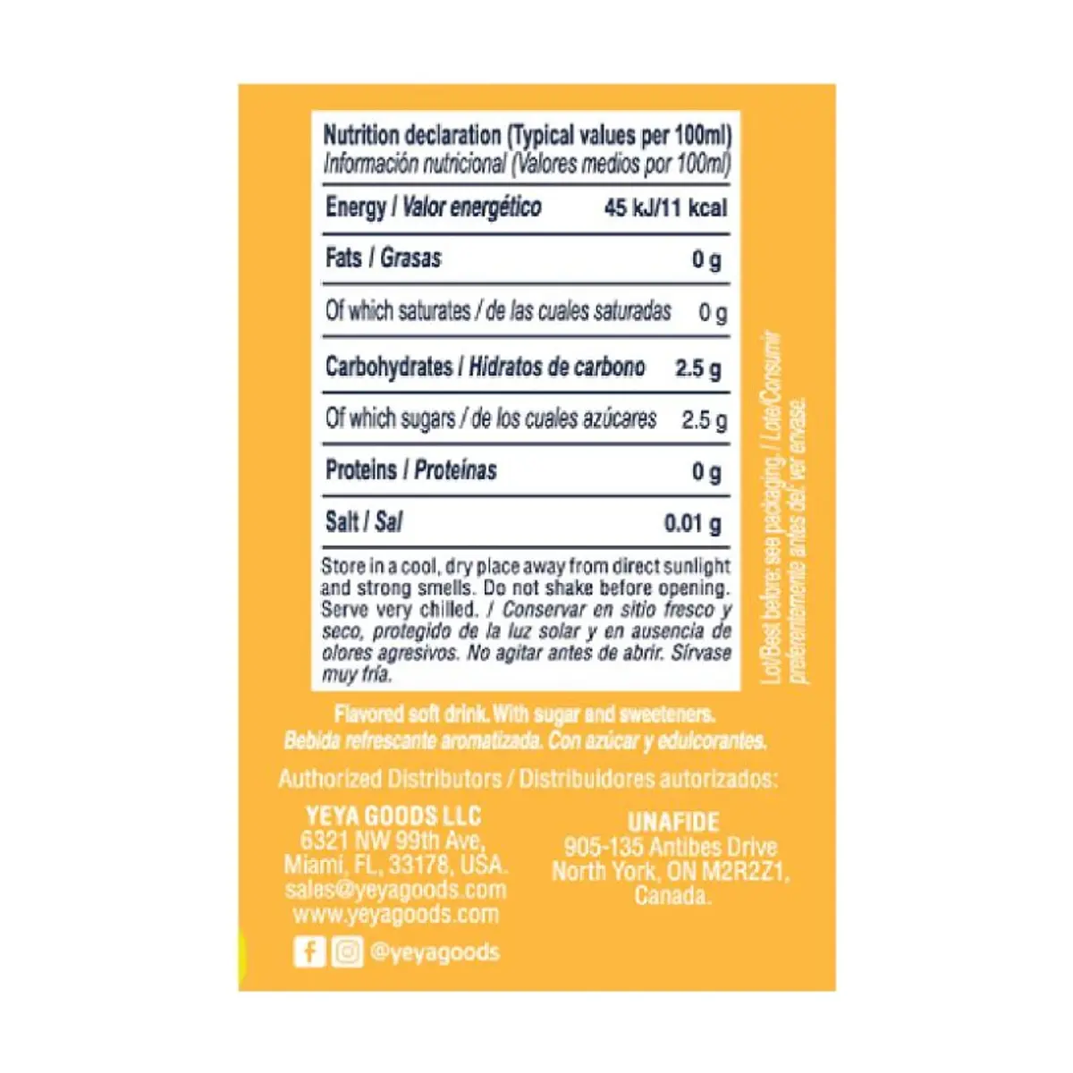 Refresco gaseado de piña YEYA ( 3 x 1.5 L / 50.7 fl oz) - Thumbnail 3