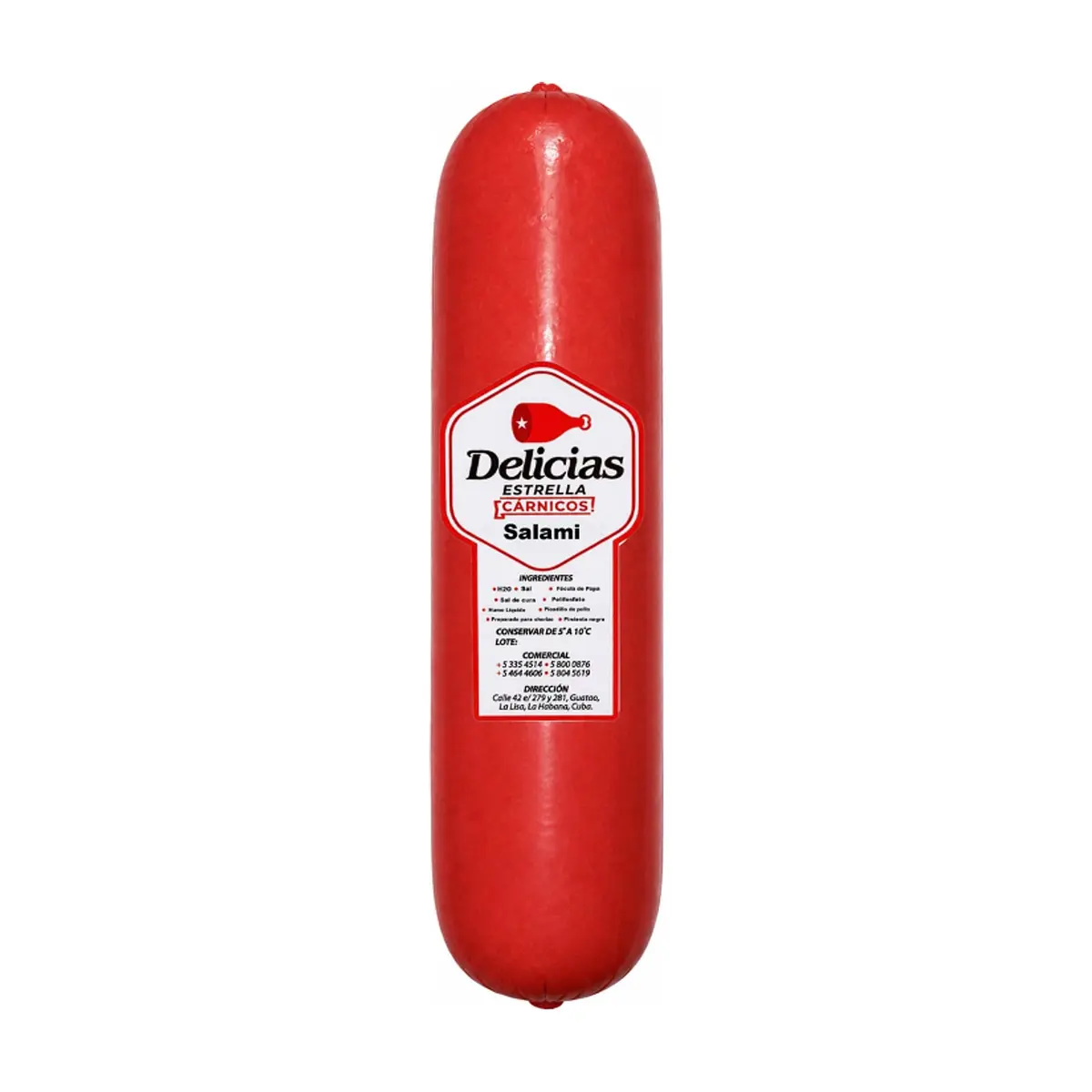 Salami Delicias Estrella (620 g / 1.36 lb)