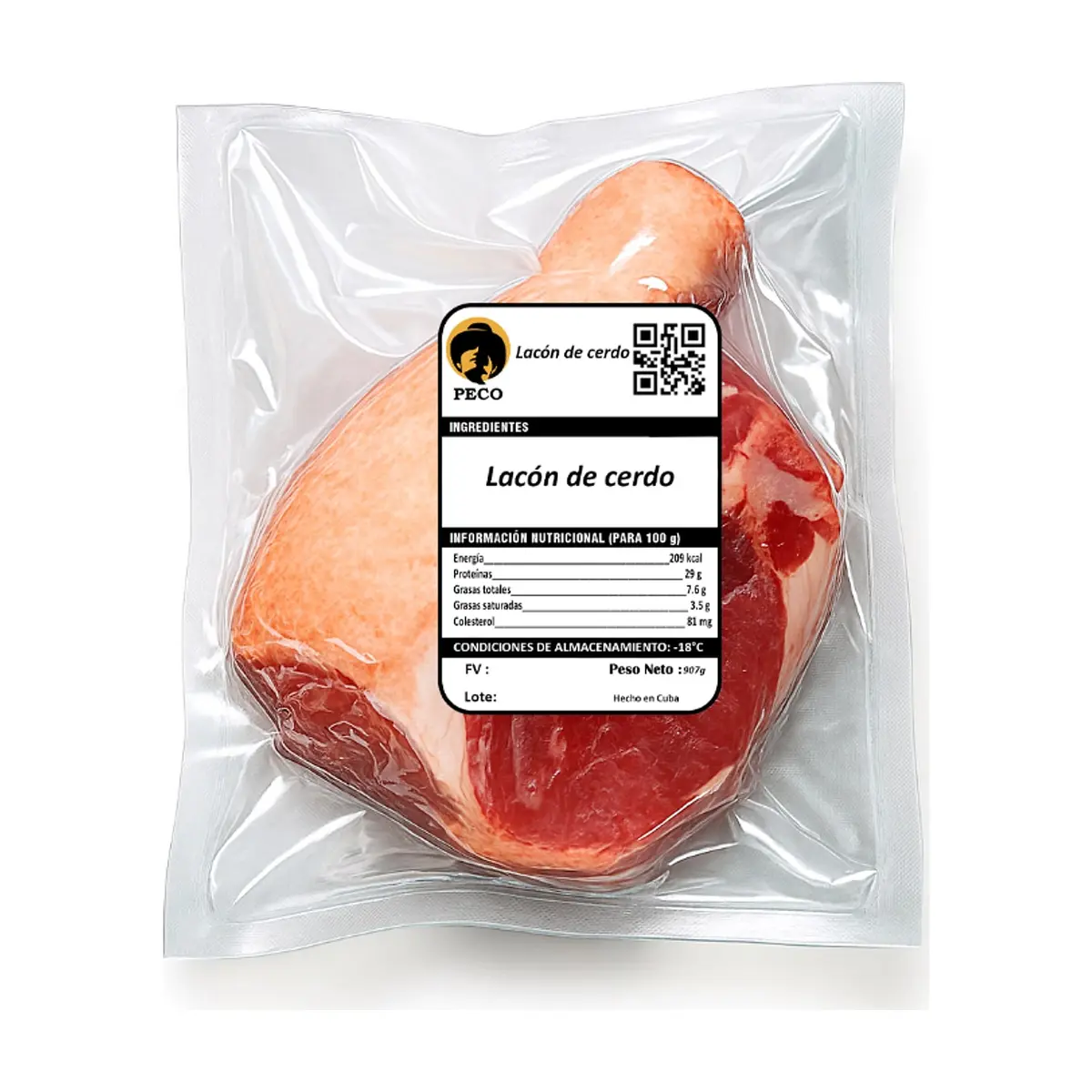 Lacón de cerdo Peco (907 g / 2 lb) - Miniatura 2