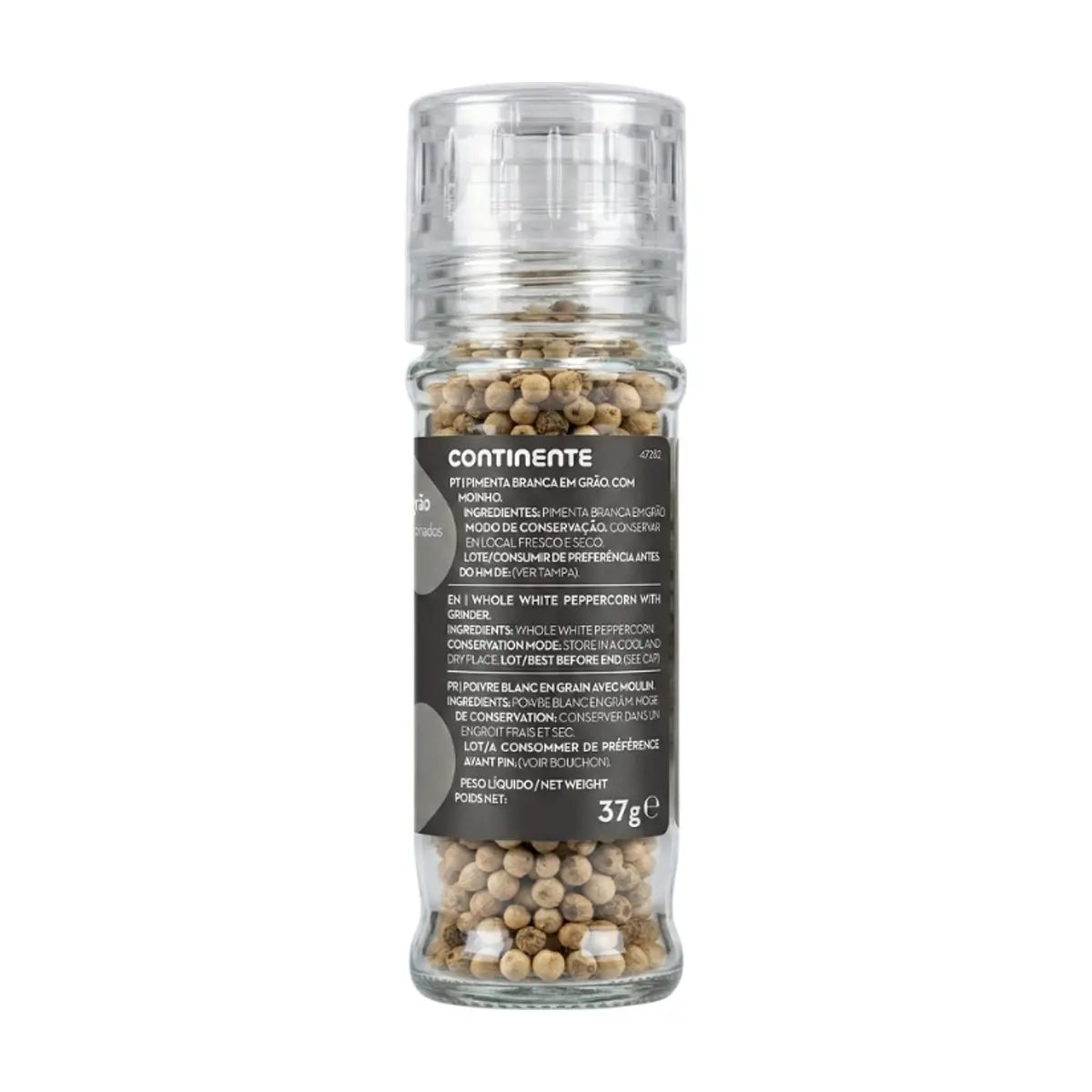 Molinillo de pimienta blanca Continente (37 g / 1.31 oz) - Thumbnail 2