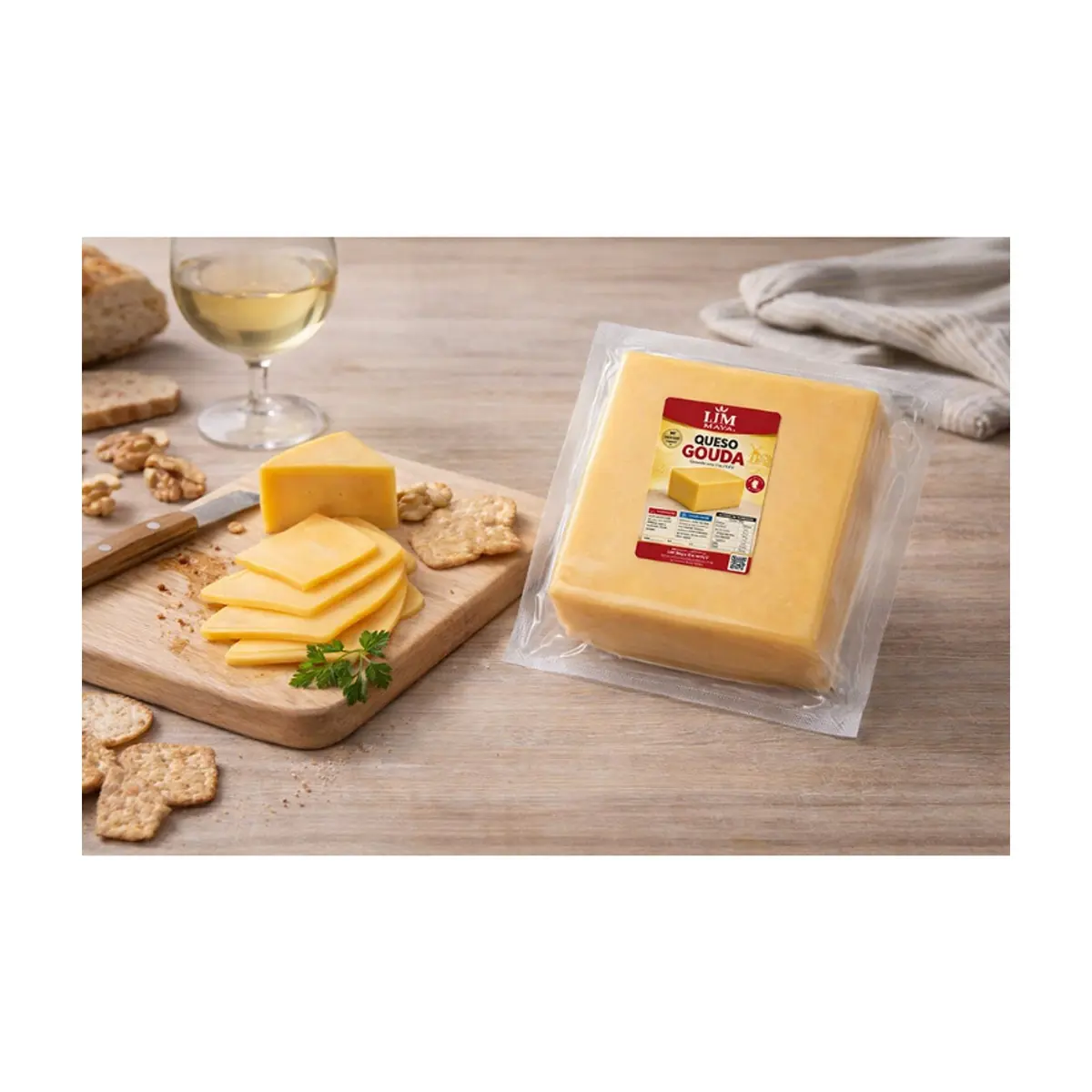 Queso gouda IJM Maya (1 kg / 2.2 lb) - Miniatura 4