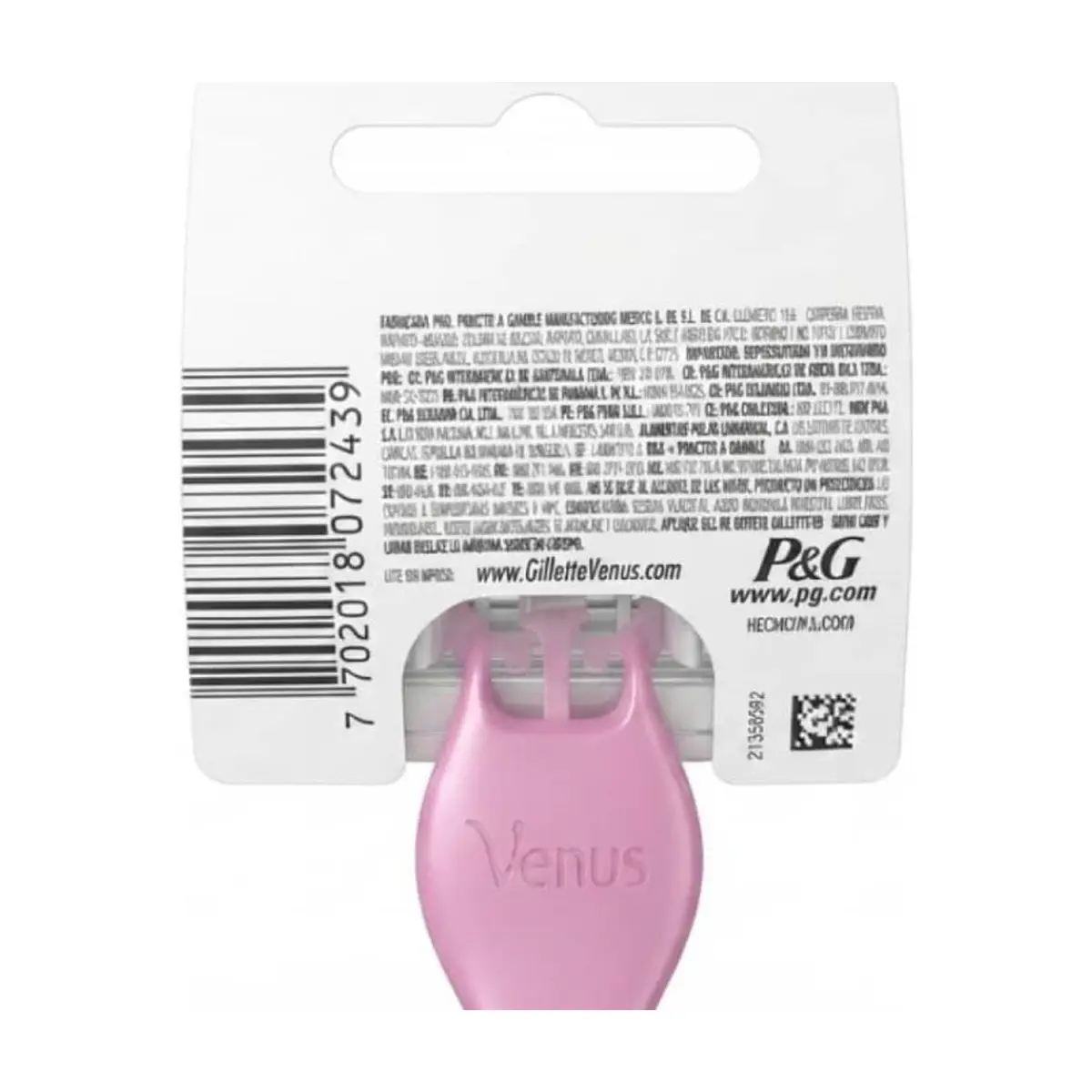 Máquina de afeitar desechable con lubricación de aceite de aguacate para damas Venus Suave Gillette - Miniatura 3