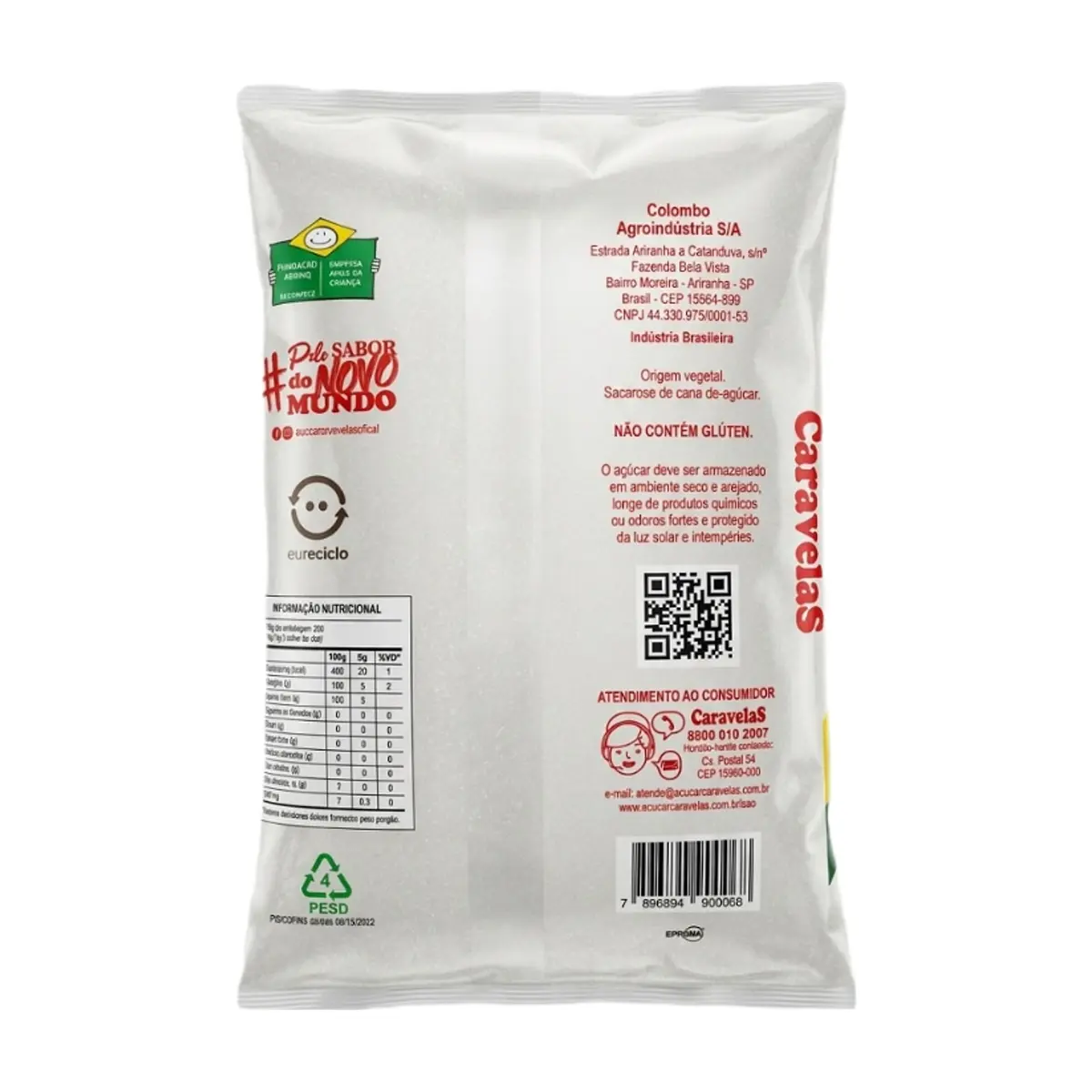 Azúcar blanca Colombo (1 kg / 2.2 lb) - Miniatura 2