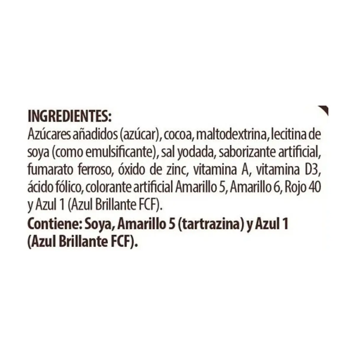 Polvo para preparar una bebida sabor a chocolate Choco Choco Ibarra (300 g / 10.58 oz) - Thumbnail 2