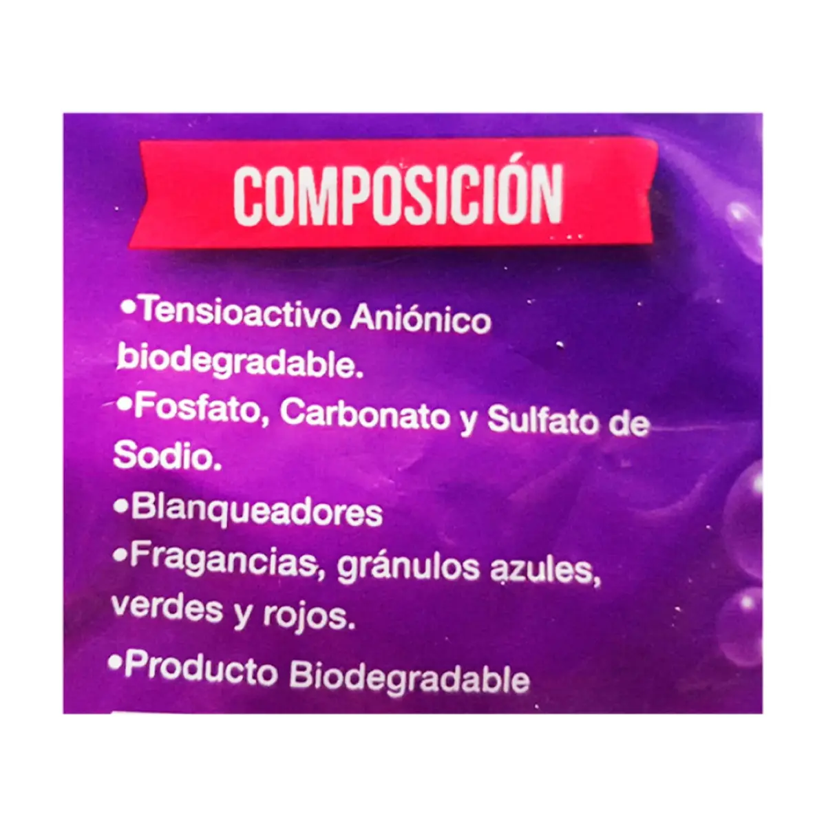 Detergente en polvo multiusos con fragancia a lavanda STB (3 x 500 g / 1.1 lb) - Thumbnail 3