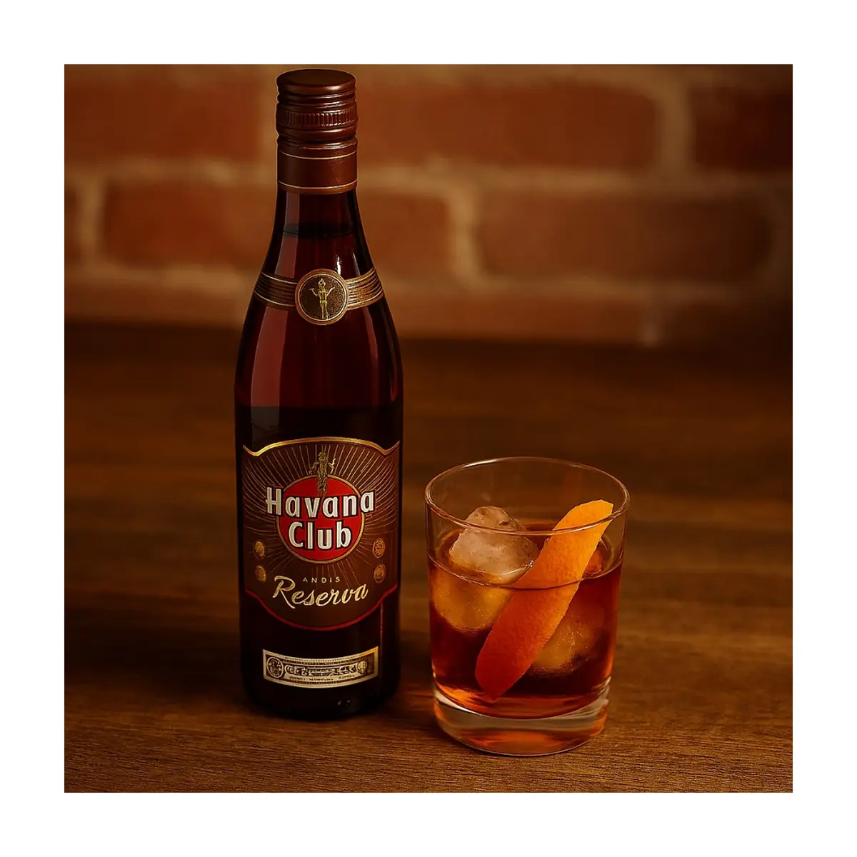Botella de ron añejo reserva 40 % vol Havana Club (700 ml) - Miniatura 4
