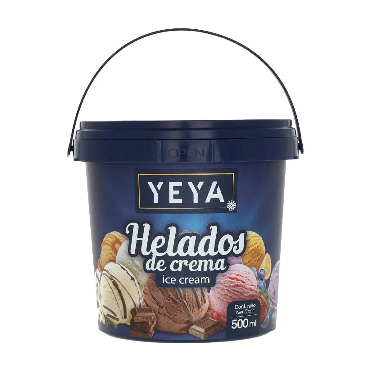 Helado de crema sabor a coco YEYA (500 ml)