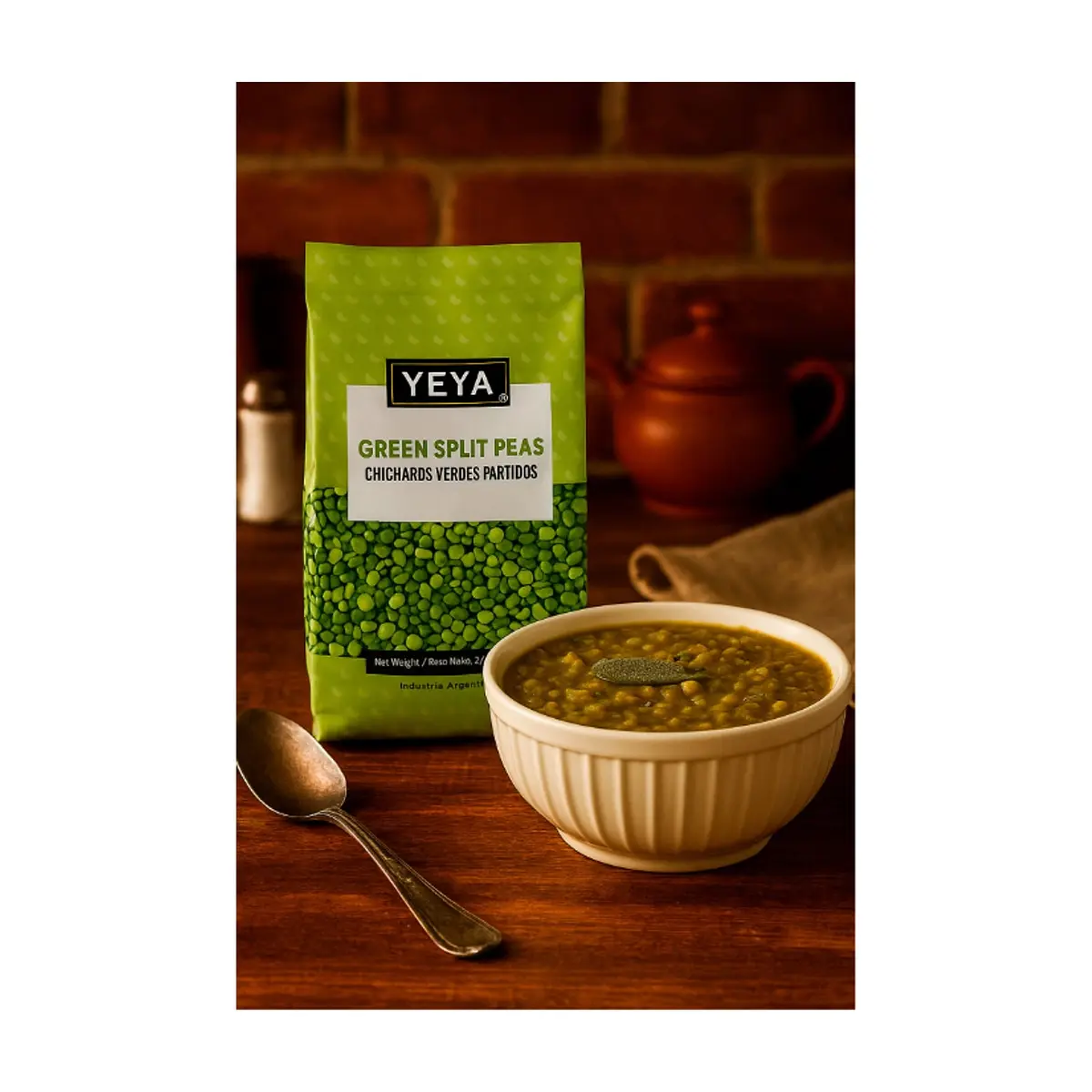 Chícharos verdes partido YEYA (6 x 1 kg / 2.2 lb) - Thumbnail 2