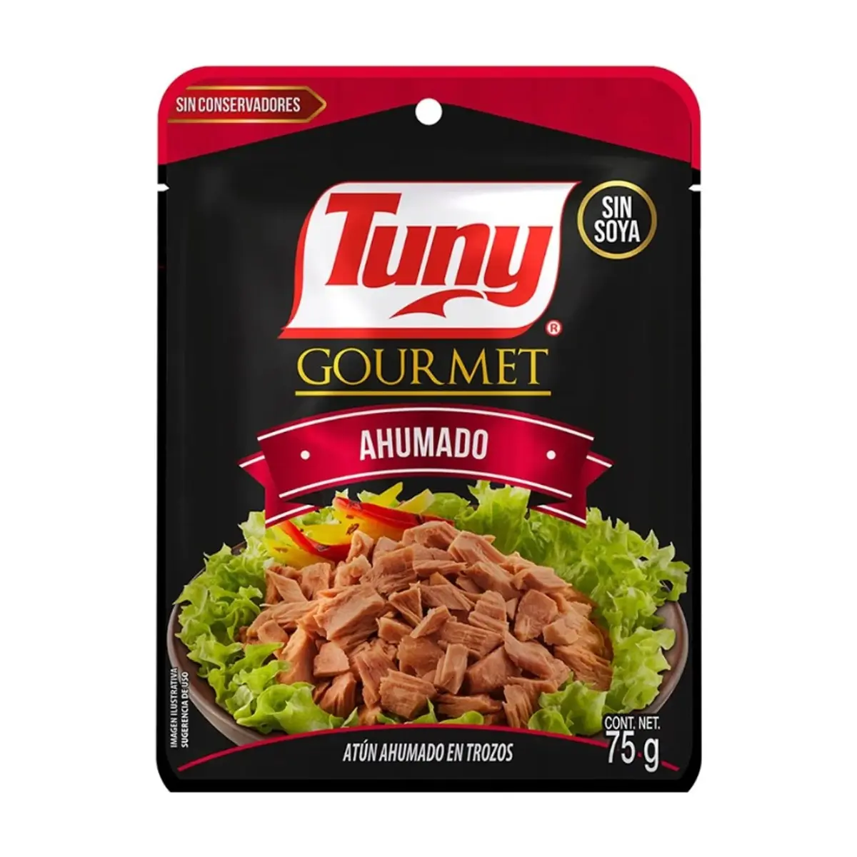 Atún ahumado en trozos gourmet Tuny (75 g / 2.64 oz) - Miniatura 3