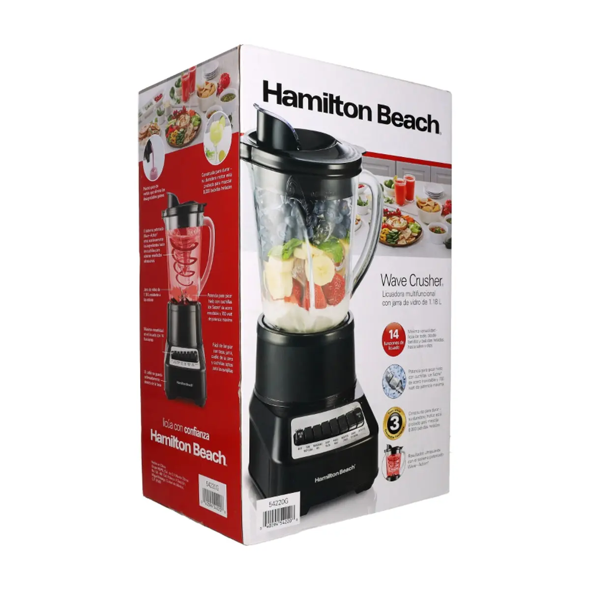 Licuadora multifunción 1.2 L Hamilton Beach 54220 - Thumbnail 2