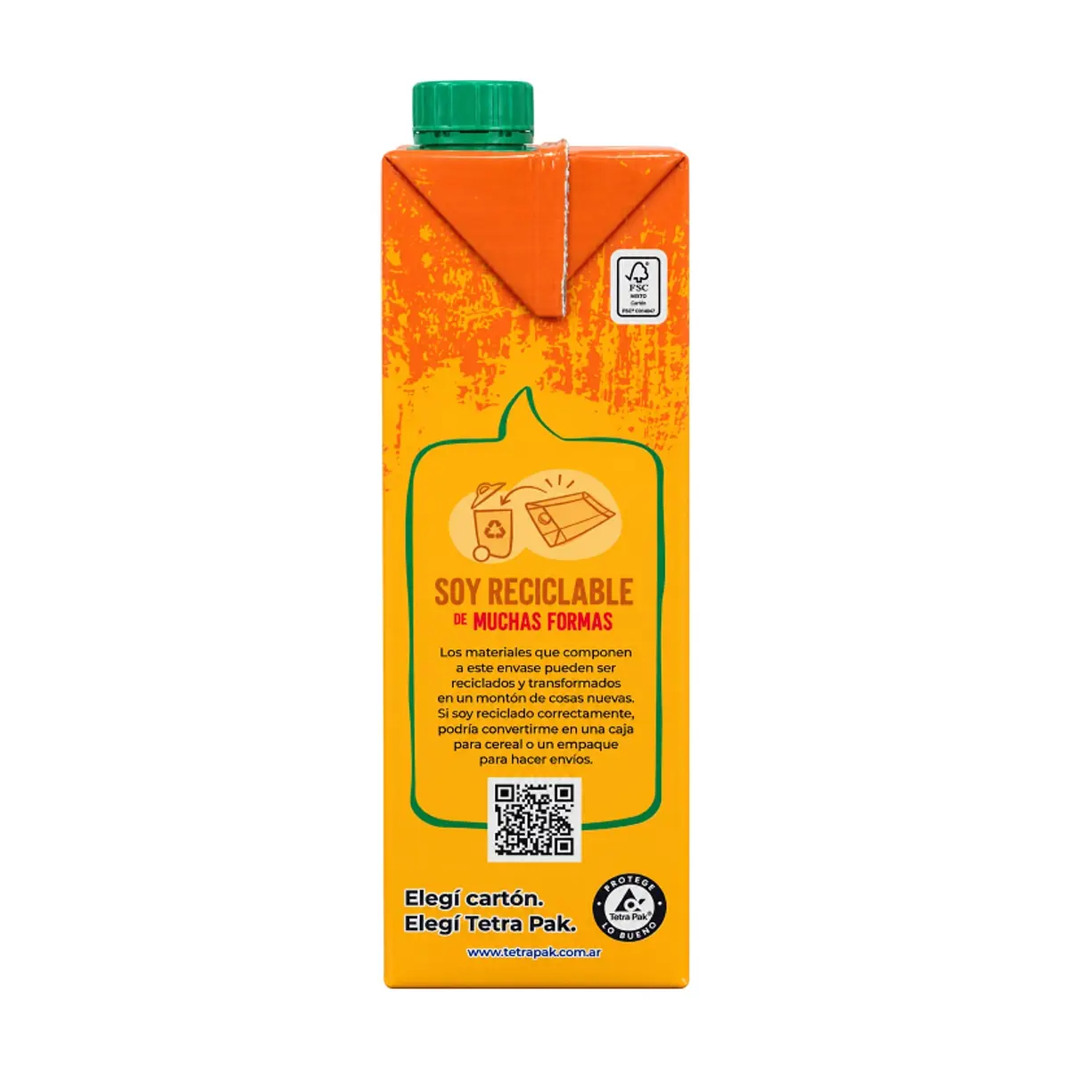 Jugo de durazno Baggio Fresh (1 L) - Miniatura 3