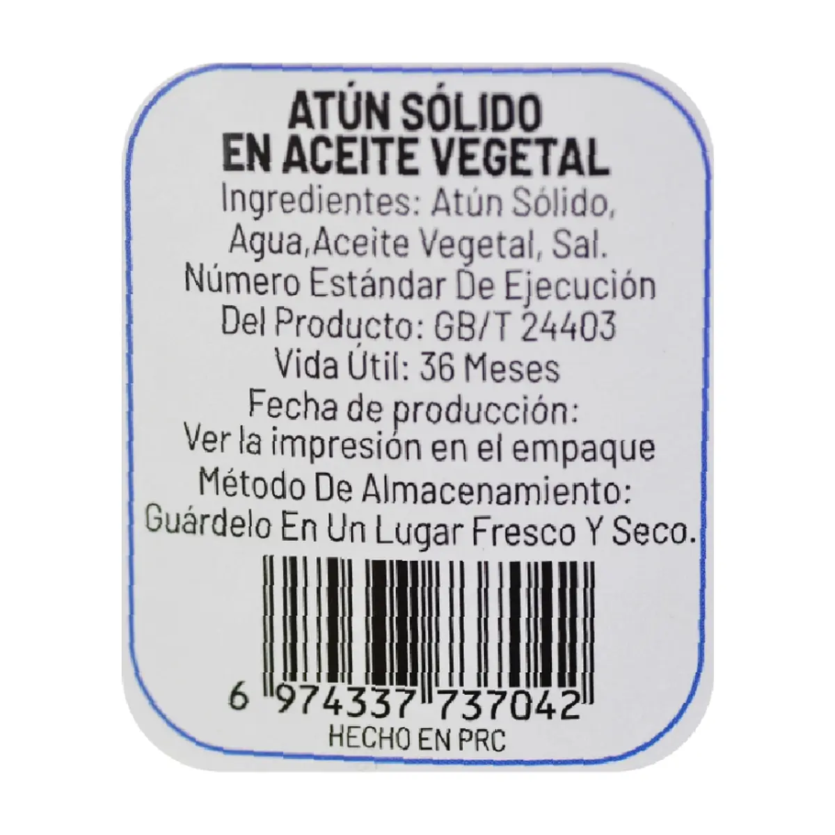 Trozos de atún en aceite vegetal Sabrosísimo (1 kg / 2.2 lb) - Miniatura 3
