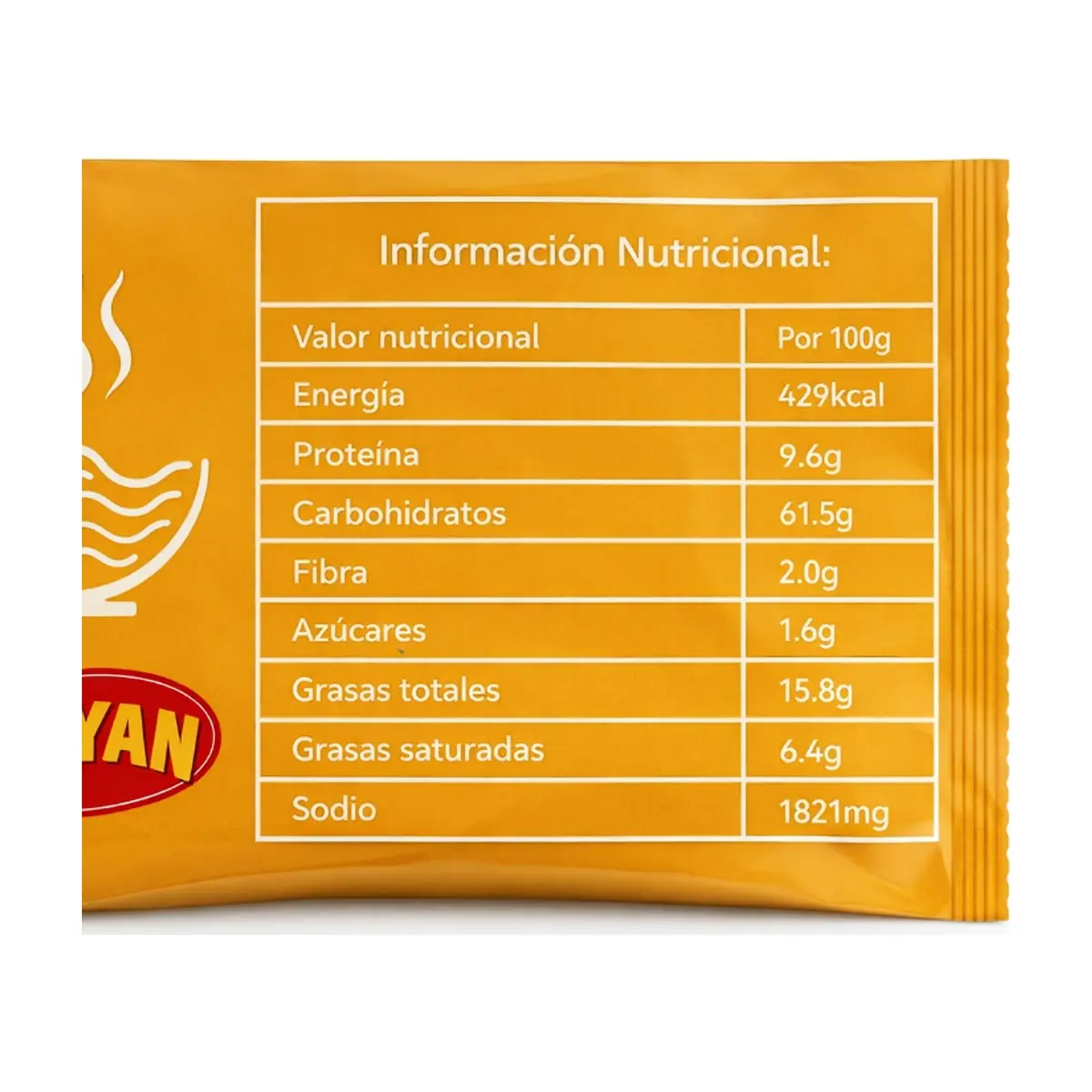 Fideos instantáneos sabor a pollo Rayan (65 g / 2.29 oz) - Thumbnail 3