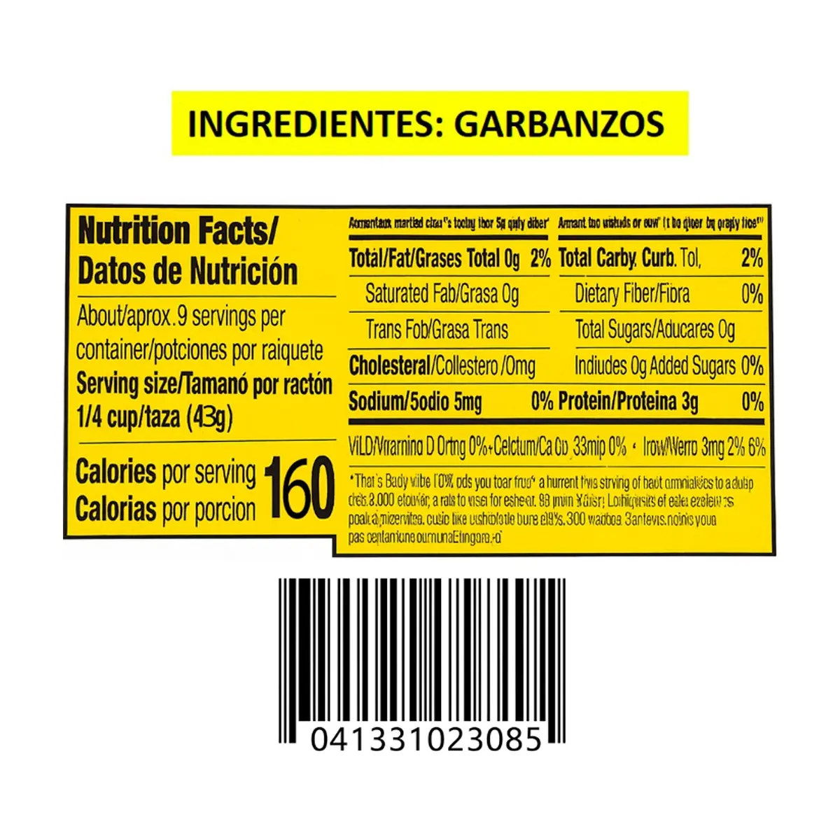 Garbanzos Goya (397 g / 14 oz) - Thumbnail 3