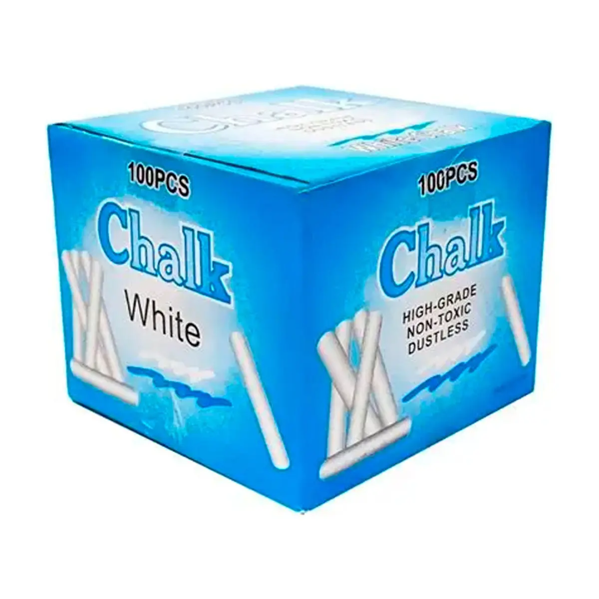 Caja de tizas blancas Rainma (100 U) - Miniatura 2