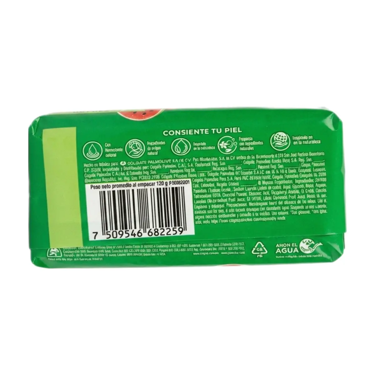 Jabón de tocador sandía y lychee Palmolive (120 g / 4.23 oz) - Thumbnail 2