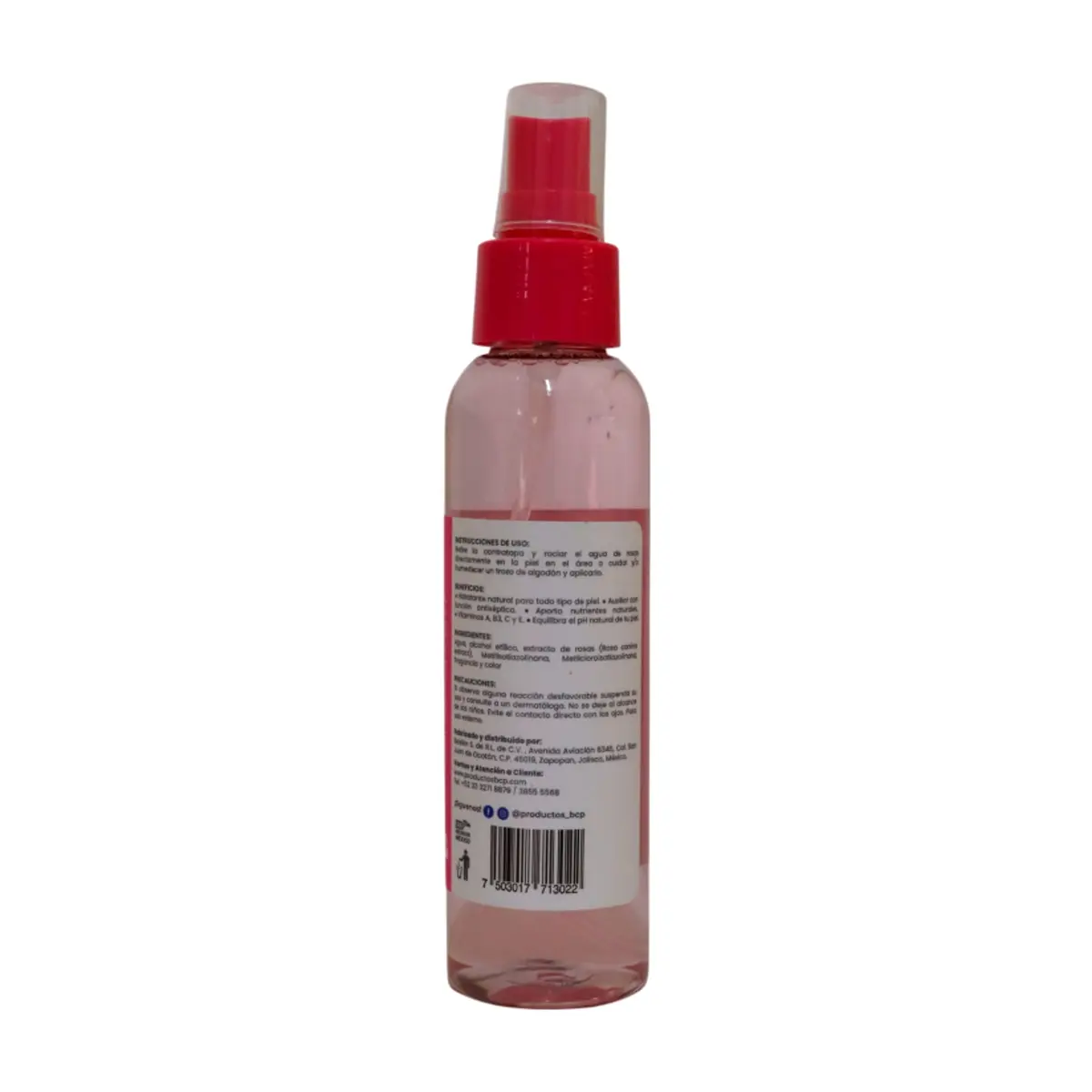 Loción y tónico refrescante de agua de rosas BCP (120 ml) - Thumbnail 2