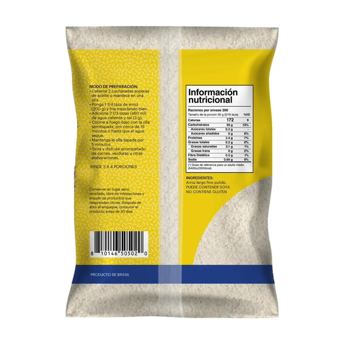 Arroz Blanco Super Yu (5 kg / 11 lb) - Thumbnail 2