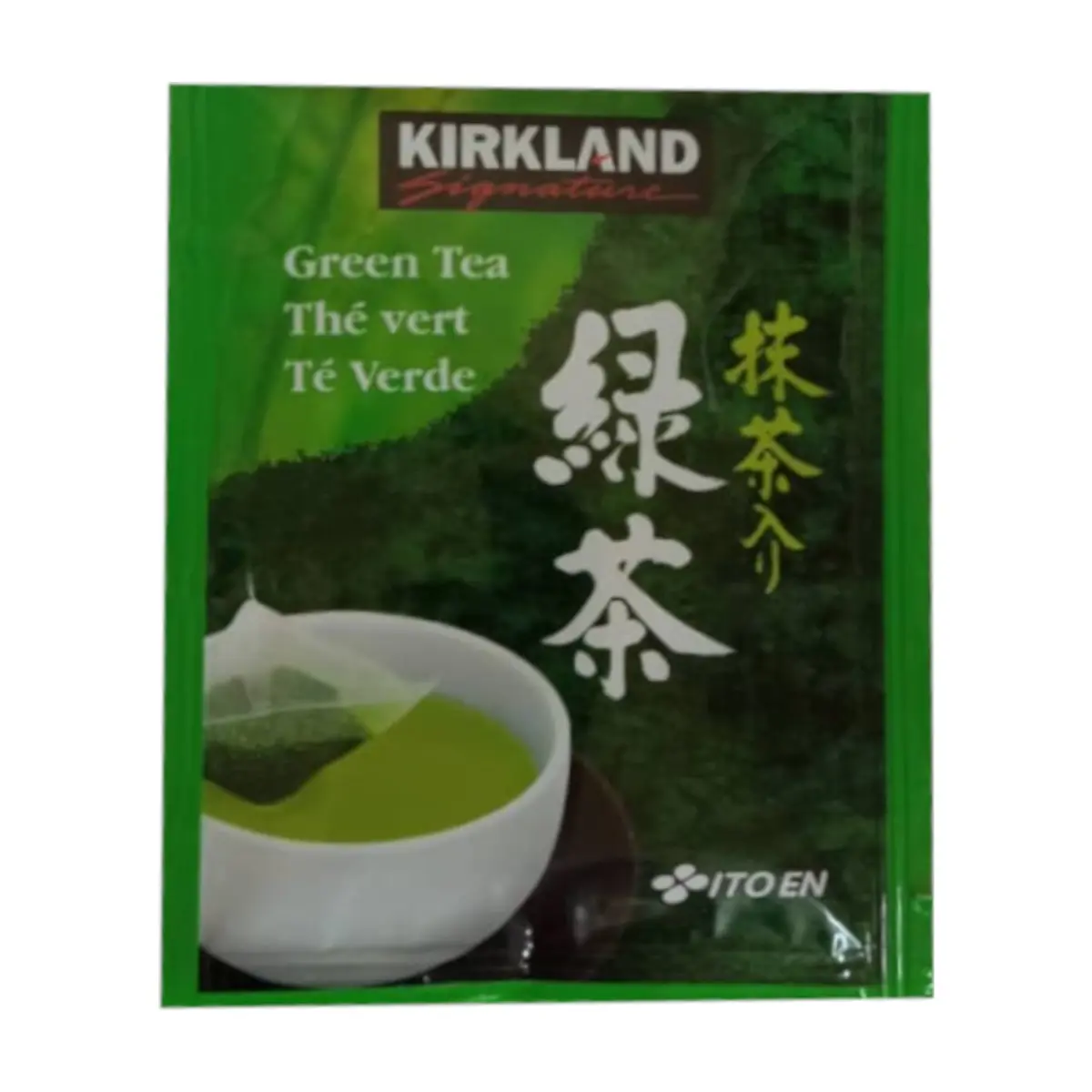 Infusión de té verde Kirkland Signature (1.5 g)
