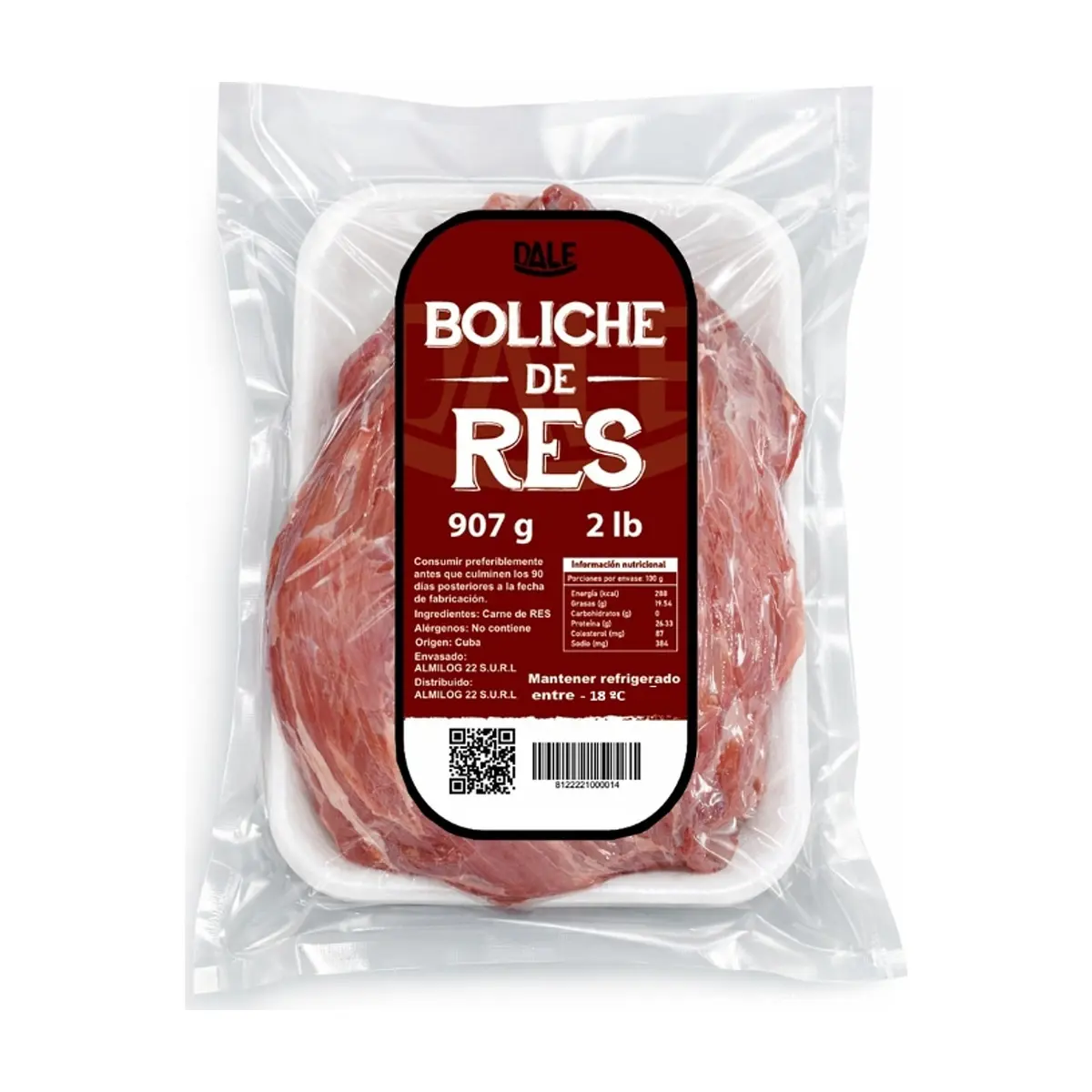 Boliche de res Dale (907 g / 2 lb)