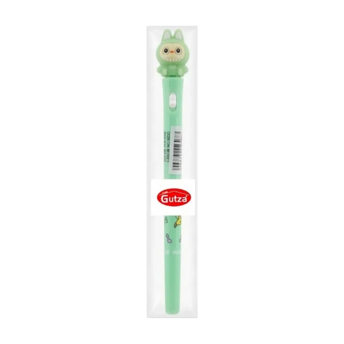Bolígrafo de gel verde diseño de Labubu Gutza - Miniatura 3
