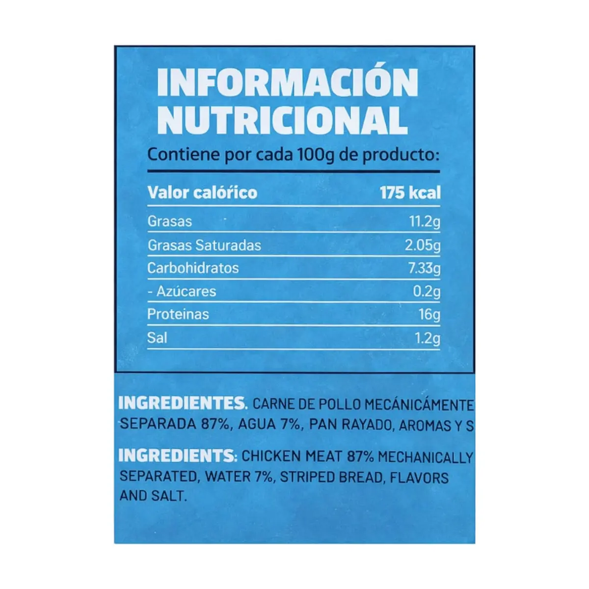 Hamburguesa de pollo Nativas (75 g / 2.65 oz) - Thumbnail 2