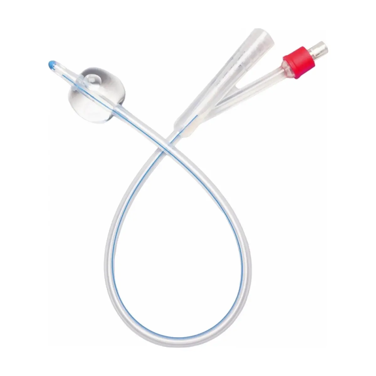 Catéter foley 2 vías de silicona Medline (18 Fr 10 mL)