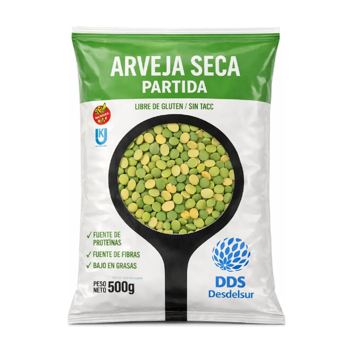 Chícharos verdes partidos DDS Desdelsur (500 g / 1.10 lb) - Thumbnail 10