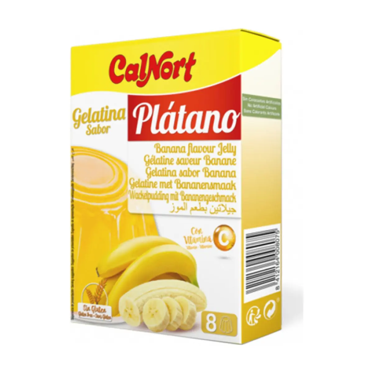 Gelatina de plátano Calnort (170 g / 6 oz) - Thumbnail 4