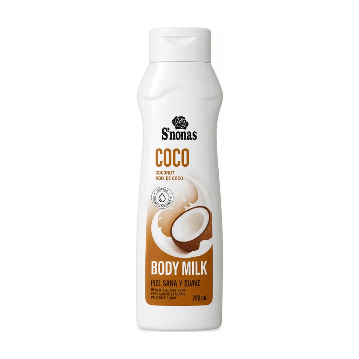 Crema corporal de coco S'nonas (750 ml)