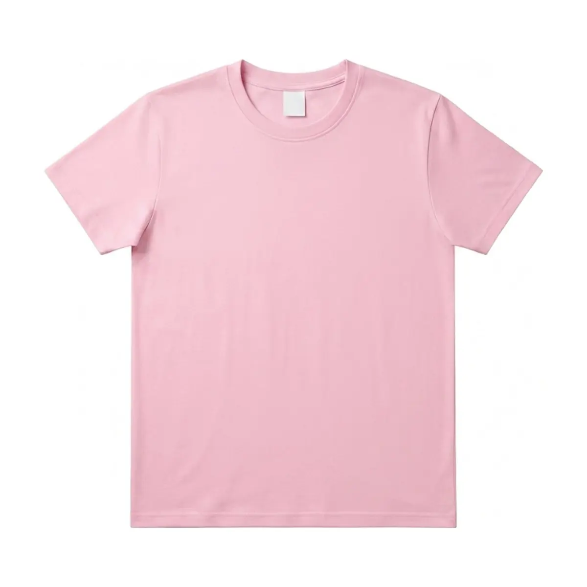 Camiseta de cuello redondo rosado de algodón para hombre Torbex (Talla XL) - Miniatura 1