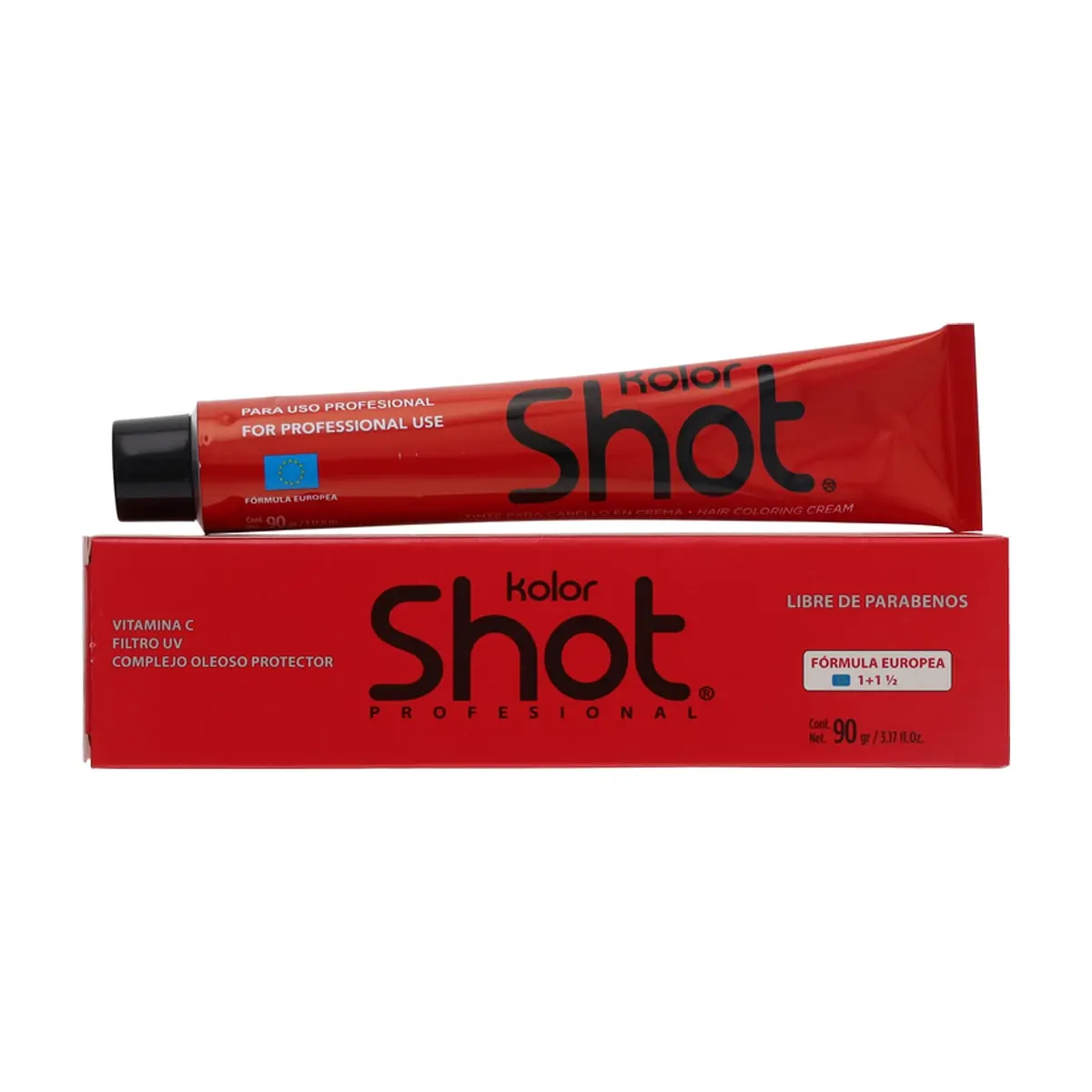 Tinte en crema rubio claro cobrizo dorado 8.43 Kolor Shot (90 g / 3.17 oz) - Imagen 1