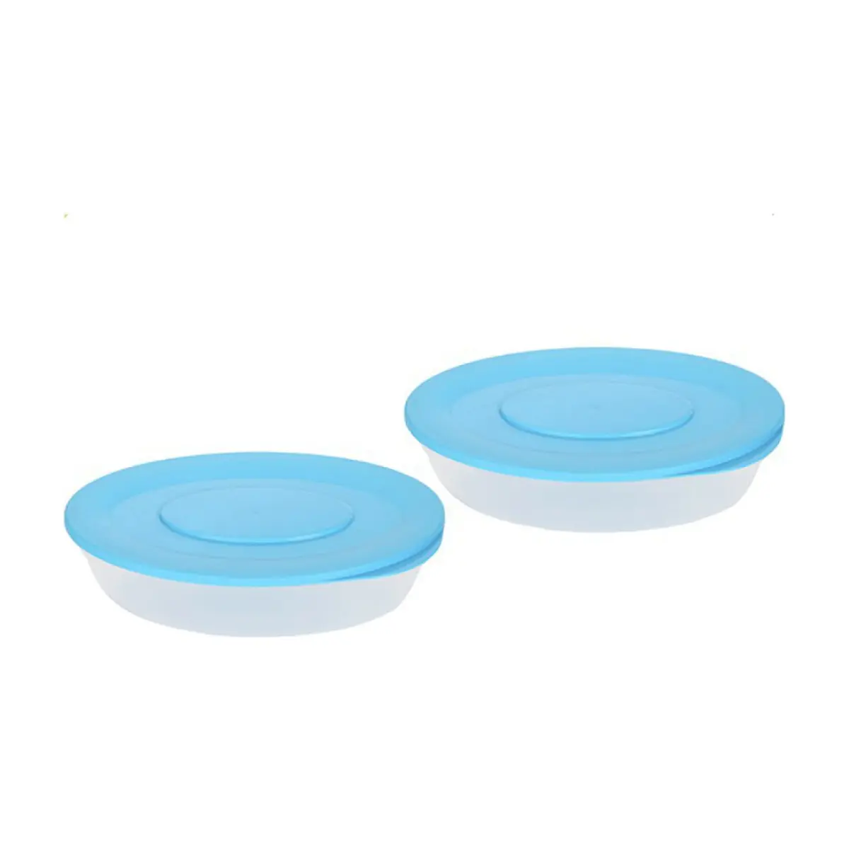 Pozuelos ovalados con tapa colores surtidos 150 ml Casa y Menaje (2 U)